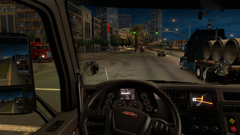 Illustration for article titled American Truck Simulator Impressions: I Nearly Crashed Into a Bus